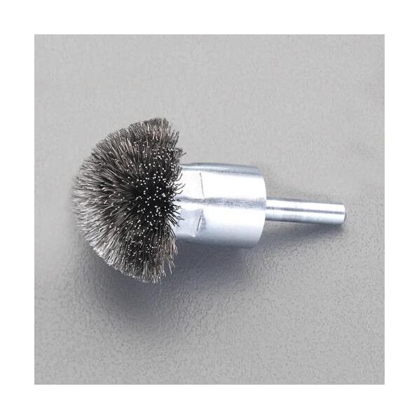 6mm軸傘型軸付ブラシ[ステンレス製] 30mm EA819BP-8