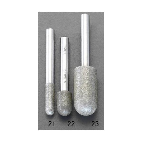 10x15mm[6mm軸]ダイヤモンドバー