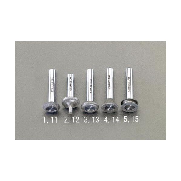 15x7.8mm/6mm軸#170/200ダイヤモンドバー EA819DT-4 1