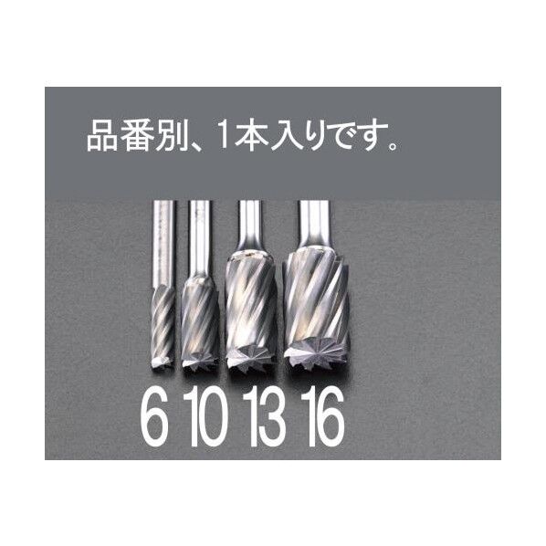 12x25mm超硬カッター[アルミ用EndCut] EA819JW-13 1