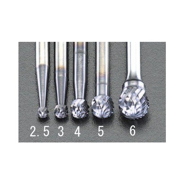 4x3.6mm/3mm軸[Coated]超硬バー EA819PL-4 1