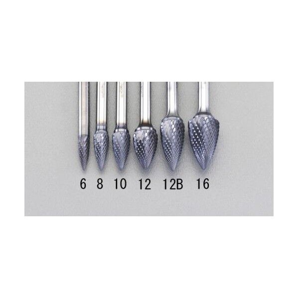 8x19mm/6mm軸[Coated]超硬バー EA819VF-8