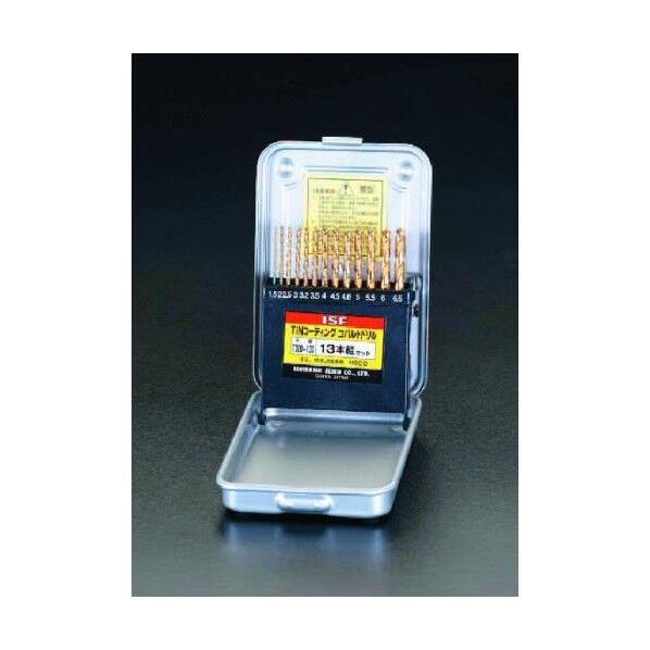 1.5-6.5mm13本組[TIN-COHSS]ドリル