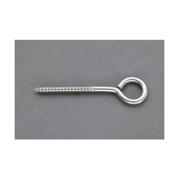 5/16 x102mm/16mm径アイスクリュー(ステンレス製) A:7.9mm、B:44.5mm、C:101.6mm、D:16mm EA638BS-29 1