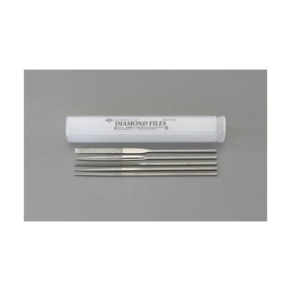 180mm8本組ダイヤモンド精密ヤスリ5種類セット