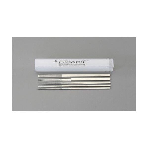 185mm10本組ダイヤモンドヤスリ5種類セット