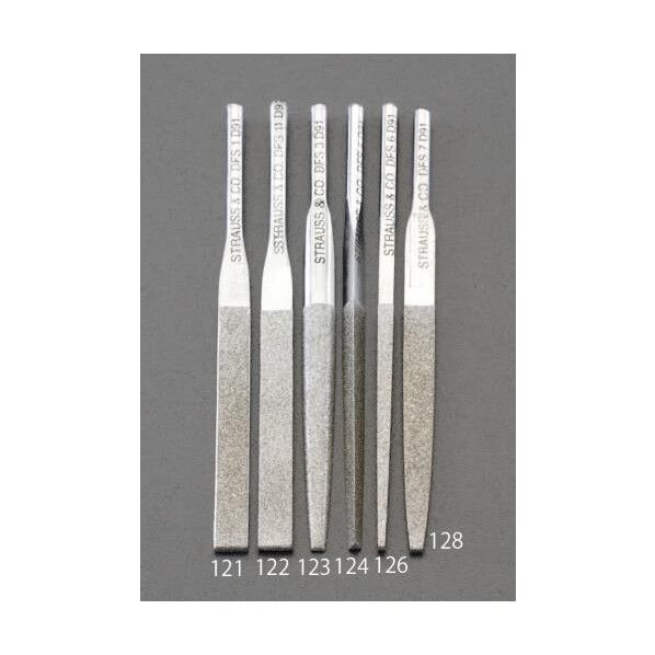 5.1x1.9x85mm#140半丸ショートタイプダイヤモンドヤスリ