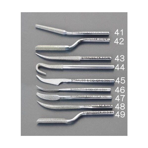 #200[腹丸]ダイヤモンドコテヤスリ EA826VR-48 1