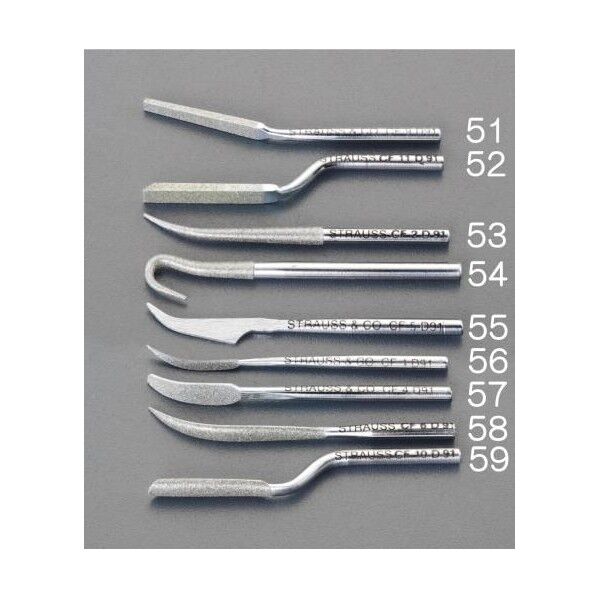 #140[腹丸]ダイヤモンドコテヤスリ EA826VR-58 1