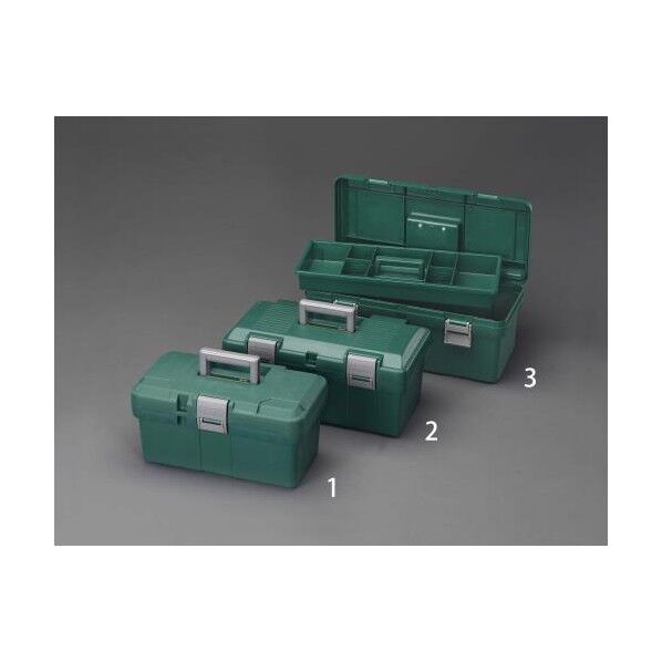 450x243x210mm工具箱(中皿付) 450(W)×243(D)×210(H)mm EA683ZA-2 1