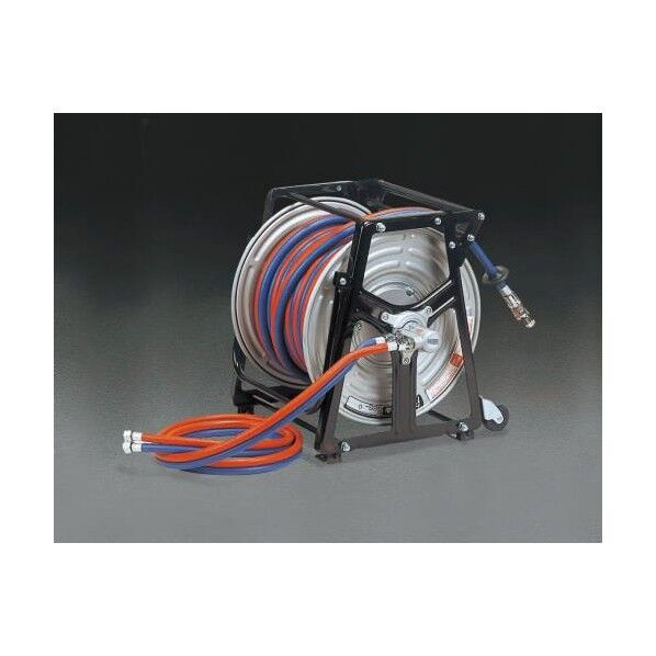 逆火防止器付ガスリール