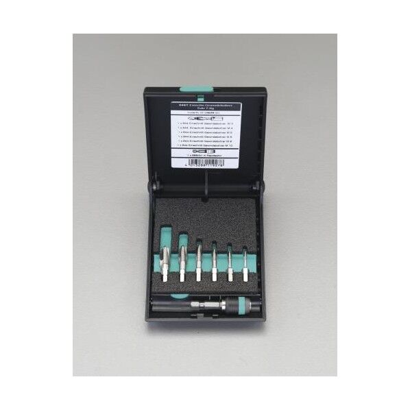 6本組M3-M10[1/4 Hex]タップ