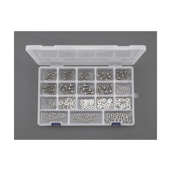 M4・M5・M6トラス小ねじ・ワッシャー・ナットセット(ユニクロメッキ)