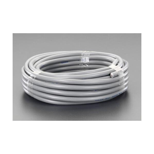 300V/15A[20m]ビニールキャプタイヤケーブル[灰]