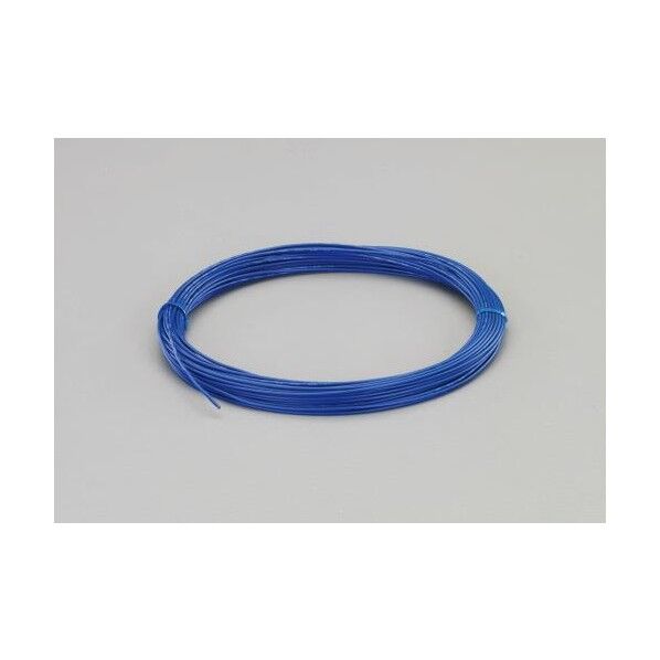 0.5mm2x20m電子機器用ビニル電線[KV](青) EA940AL-5B 1