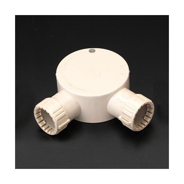 φ16mm[フレキ管用]露出ボックス[L型2方向]