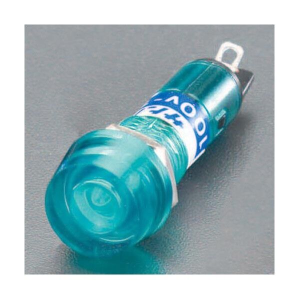 10.2mm表示灯ネオンブラケット[緑]