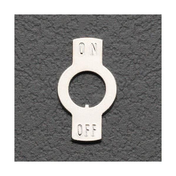 6mm用トグルスイッチ文字版 EA940DH-191