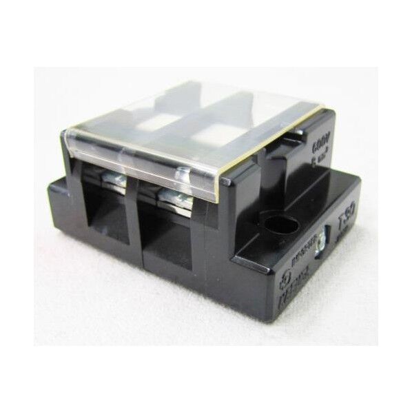 2極[600V/50A]組端子台 EA940DM-22 1