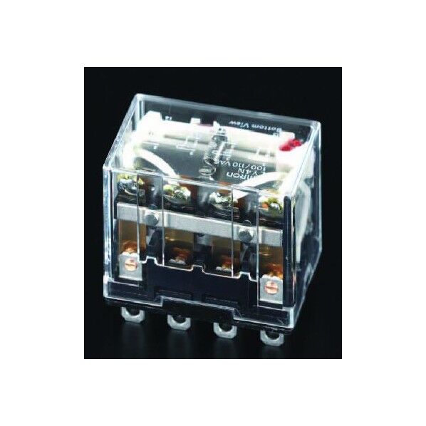 AC200V/4C/10A[LED付]汎用リレー