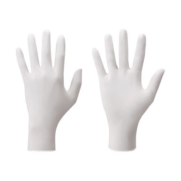 ニトリルゴム使い捨て手袋 ナイスハンドきれいな手つかいきりグローブ ニトリルゴム Mサイズ NHKTTGNBR-M10P 10枚x120袋