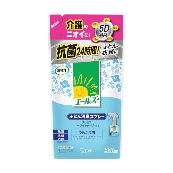 エールズ 消臭力 ふとん消臭スプレー つめかえ ST12649 1点x16個