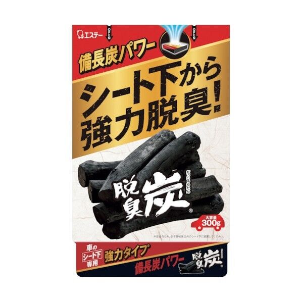 脱臭炭 クルマのシート下専用 300g ST12970 1個x20個