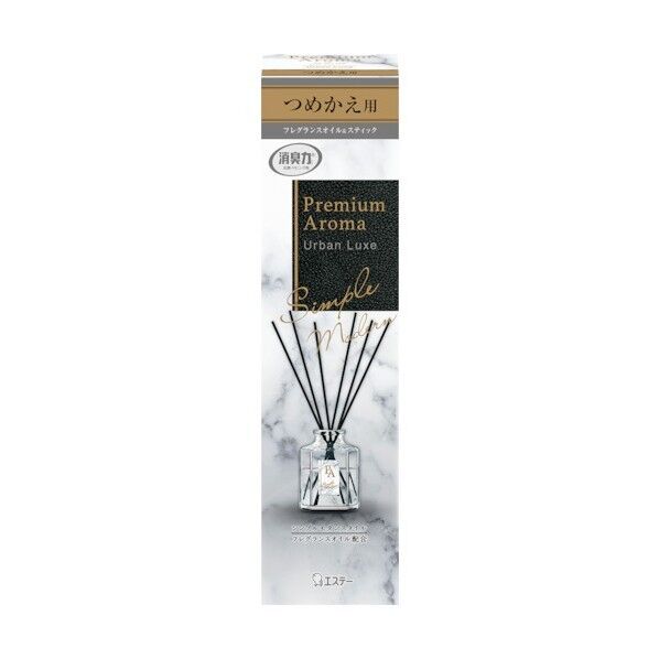 エステー お部屋の消臭力 Premium Aroma Stick つめかえ アーバンリュクス ST12979 1点×18個...