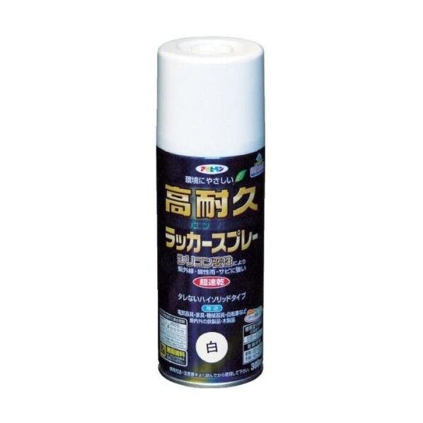 アクリルラッカースプレー 白 300ml EA942CB-21 1