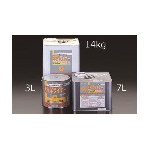 14kg[水性]路面標示用塗料[白]
