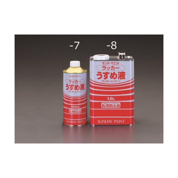 400ml[ラッカー系塗料]うすめ液