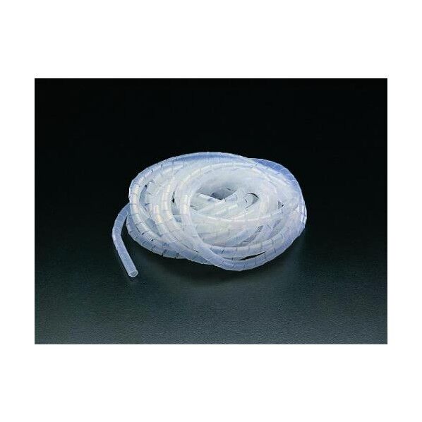 20mmx10m[白]スパイラルチューブ EA944BW-20 1
