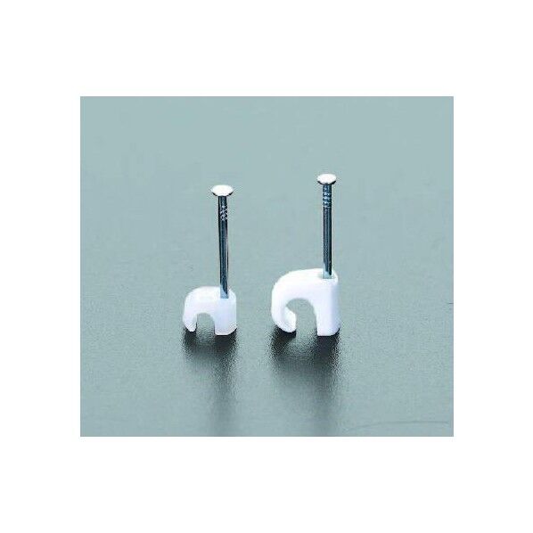 2-3mm丸型ケーブルクリップ[クリアー] EA947C-3 1