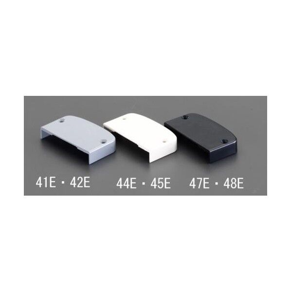 40mm[モールダクト用]エンド[灰]