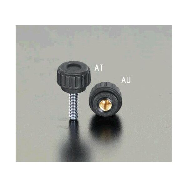 M5x16mm雄ねじディンプルノブ EA948AT-6 1