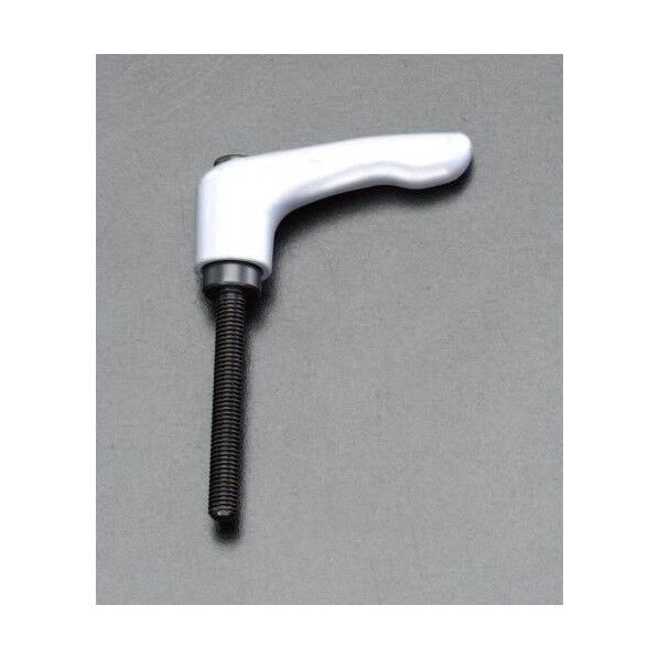 M12x80mm雄ねじクランプレバー[シルバー]