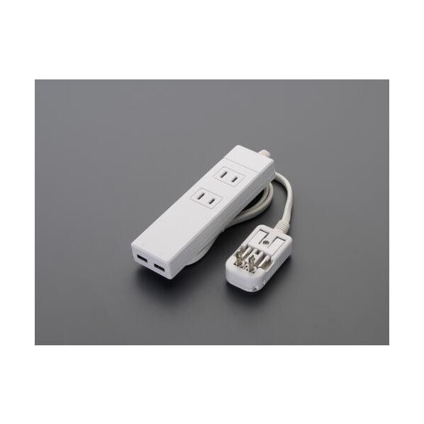 AC240V海外用マルチ変換タップ[USBポート付]