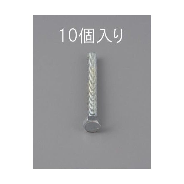 M10x28mm六角頭全ネジボルト(10コ)