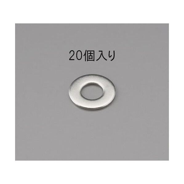 M10[ステンレス]平ワッシャー[20枚]