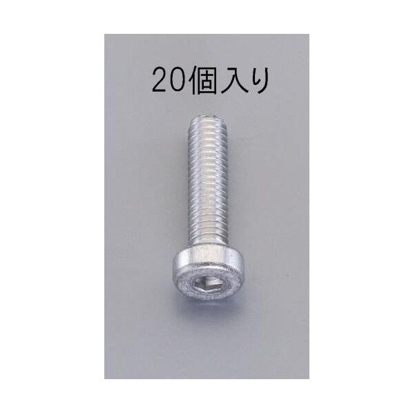 M6x20mm[低頭]ステンレス六角穴付ボルト(20本) EA949DH-163 1