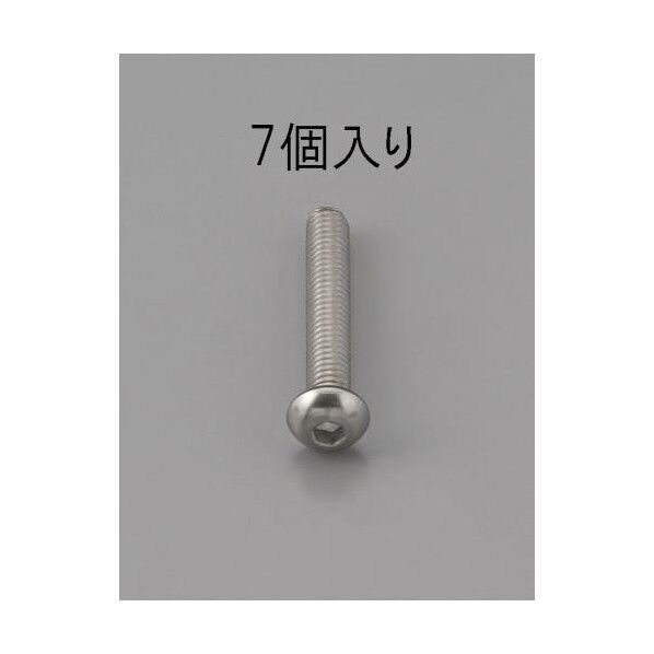 M6x6mm[ステンレス]六角穴付ボタンボルト(7コ)