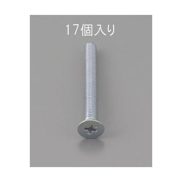 M4x30mm[三価クロメート]サラ頭小ネジ(17コ)