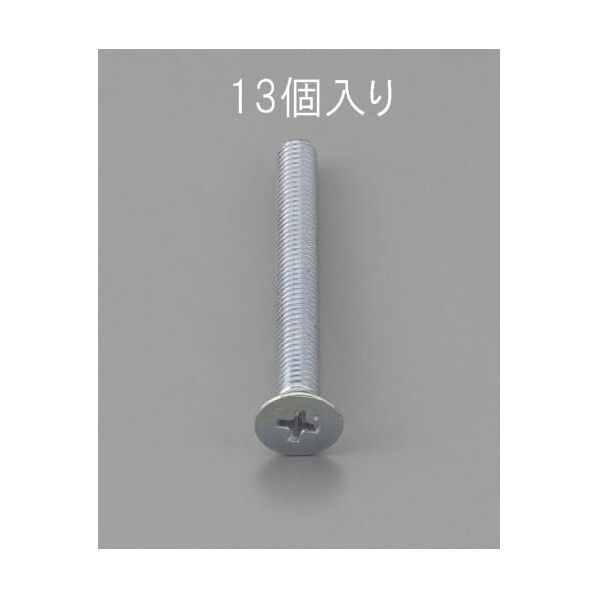 M6x10mm[三価クロメート]サラ頭小ネジ(13コ)