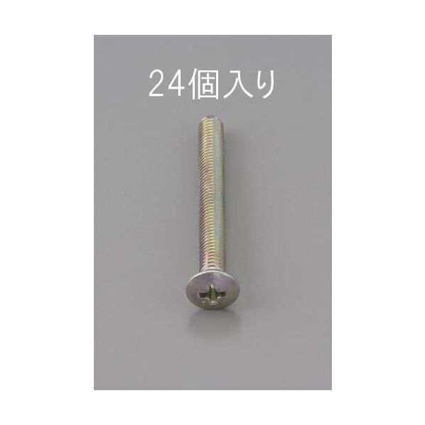 M3x25mm[三価クロメート]丸サラ頭小ネジ(24コ) EA949NC-325 1