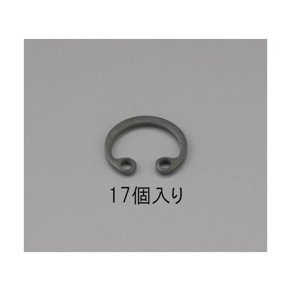 17mm[スチール製]穴用スナップリング(17コ) EA949PA-117 1