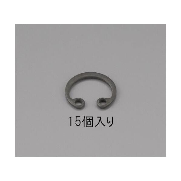 19mm[スチール製]穴用スナップリング(15コ) EA949PA-119 1