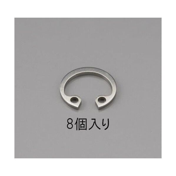 19mm[ステンレス製]穴用スナップリング(8コ)