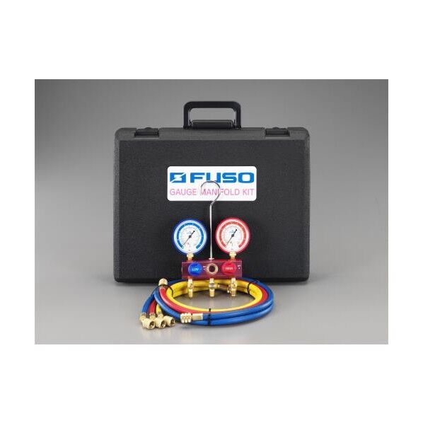 マニホールドキット(ボールバルブ式/R32・R410a) EA101WA-1 1