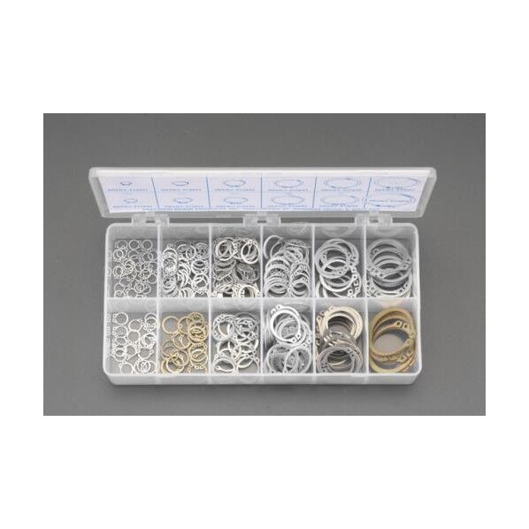 1/4 -9/16 軸用スナップリングセット/インチサイズ