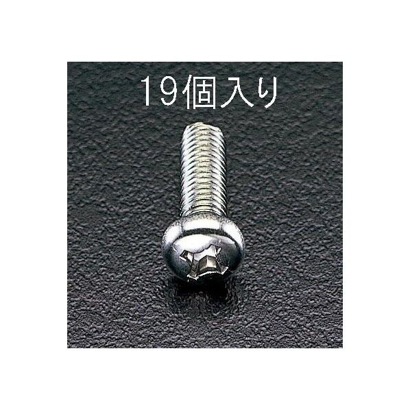 M6x30mmなべ頭小ねじ[ステンレス製](19個)